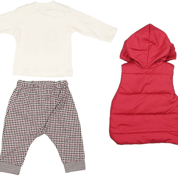 NEW with Tags Baby Clothing 3-Piece Cotton Set for Newborn Baby Girls and Boys - Picture 4 of 8